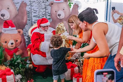 Gedema promove manhã natalina Papai Noel para alunos da Sementinha