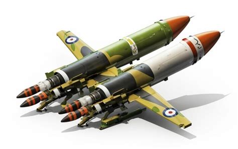 Premium AI Image | Flat cruise missile collection Set of combat weapons ...