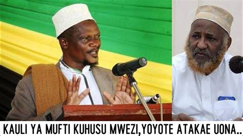 Mufti Wa Tanzania Ashusha Nondo Hizi Kwa Waislamu Afunguka Haya Kuhusu