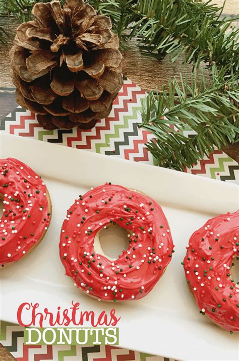 How To Make Sprinkled Christmas Donuts An Easy Cake Mix Recipe