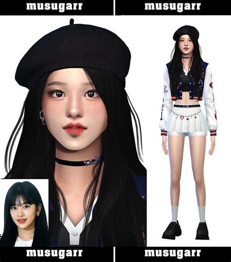 Yujin Ive Sims Dump Preview Musugarr X Maamuang Sims Sims Cc