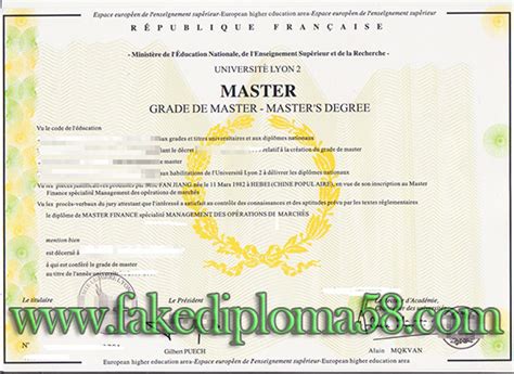 how to buy Universite LYON 2 degree - Buy fake diploma, buy fake degree ...