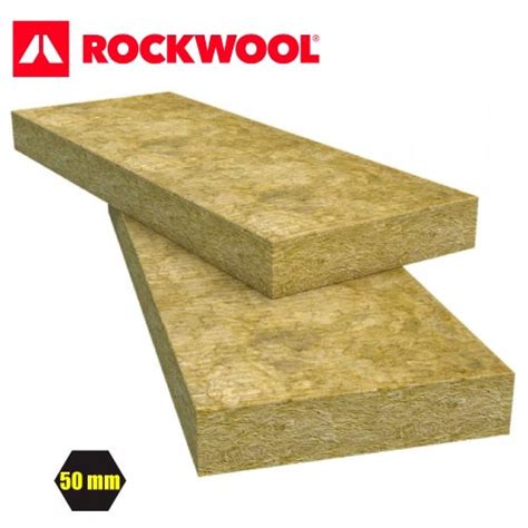 50mm Rockwool Rw5 Universal Insulation Slab Pack 4