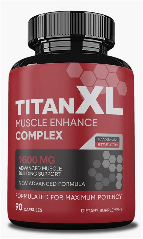 Titan Xl Muscle Enhance Complex 90 Capsules 1 Month Supply New Goods