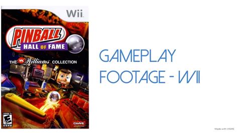 Pinball Hall Of Fame The Williams Collection Wii Gameplay Footage