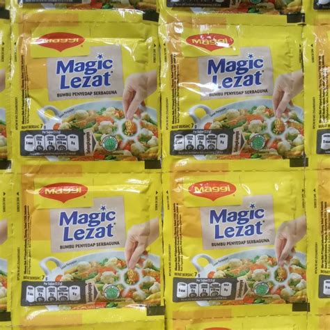 Jual Maggi Magic Lezat Bumbu Penyedap 1 Renceng Isi 12 Sachet 7 Gram