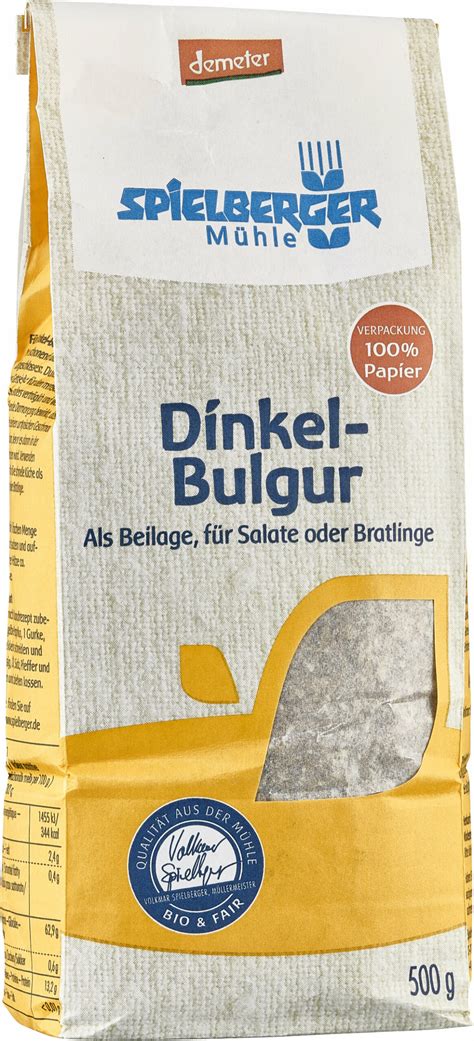 Spielberger M Hle Dinkel Bulgur Demeter X G Online Kaufen