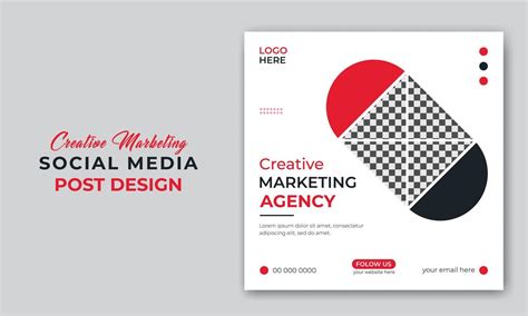 Creative Business Digital Marketing Agency Social Media Post Or Web Banner Design Template