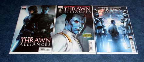 Star Wars Thrawn Alliances A B C Variant Set St Print Marvel