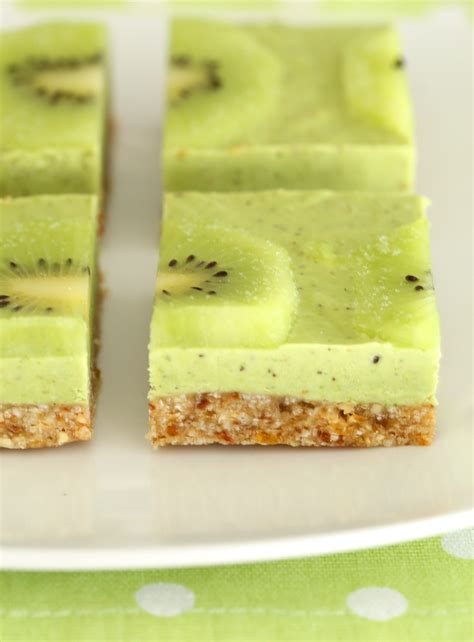 Kiwi Lime Slice - No bake Vegan slice | Kids Eat by Shanai