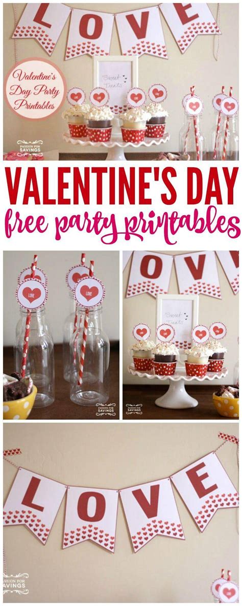 Free Valentines Day Party Printables