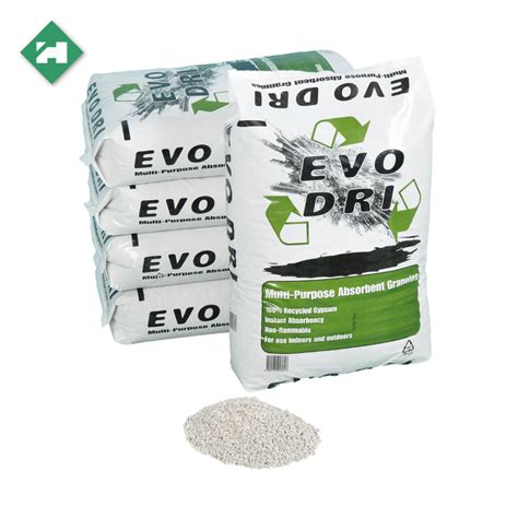 Evo Dri Absorbent Gypsum Granules Greener Safety By Hazchem Safety