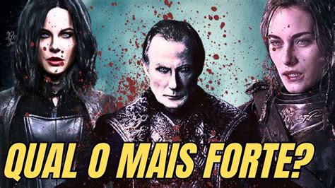 Vampiros Mais Poderosos Do Universo De Anjos Da Noite Youtube