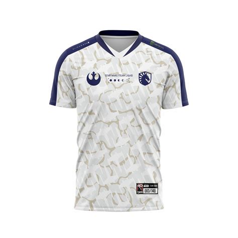 Uniforme Camiseta Team Liquid Star Wars Rebel Light Side Nome