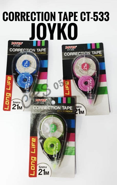 Correction Tape Joyko Ct Meter Lazada Indonesia