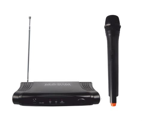 Vhf Wireless Microphone Maxim Promax Audio