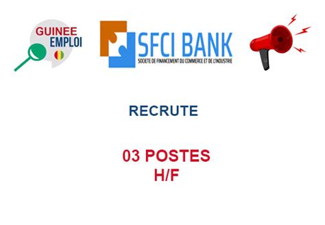 Sfci Bank Recrute Postes H F Y A Bara Offres D Emplois Et Stages