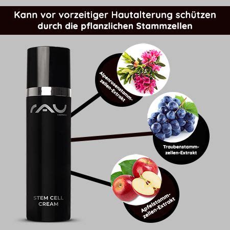 RAU Cosmetics Stem Cell Cream Anti Aging Creme mit Argireline für