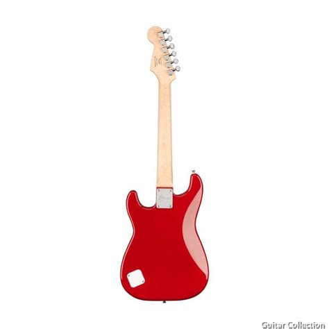 Squier Mini Stratocaster V2 Electric Guitar Dakota Red The Guitar Store