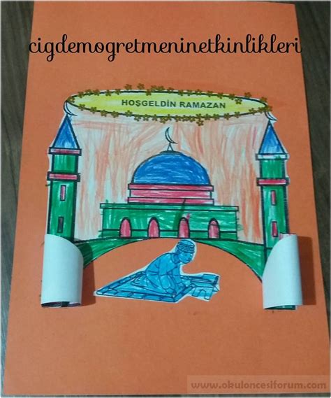 Hoşgeldin Ramazan Okul Öncesi Etkinlikleri