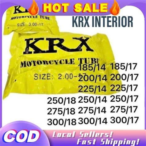 Cod Ready Cod Krx Tube Interior For Universal Lazada Ph