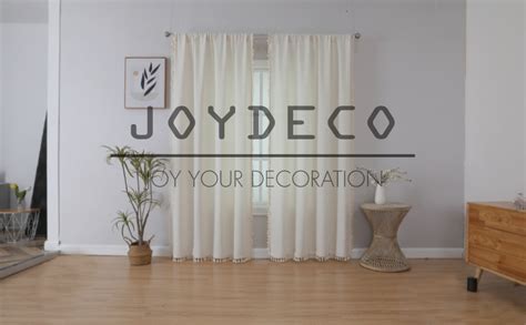 Amazon Joydeco Boho Curtains Panels Boho Curtains For Living