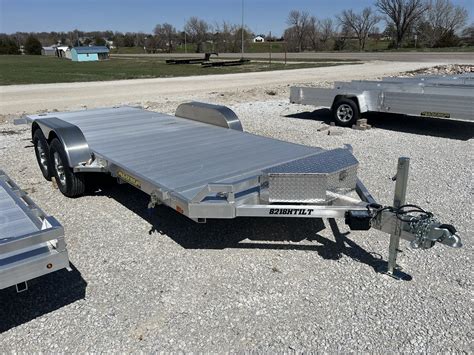 New Aluma H Tilt Ta El Rtd Car Racing Trailer Sutton Nebraska