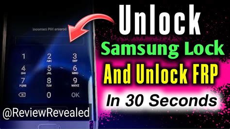 How To Unlock Samsung Galaxy All Phones Forgot Pin On Samsungmobile Ka