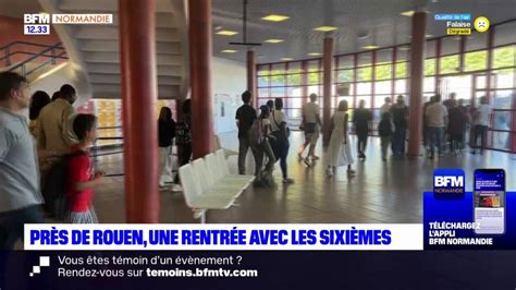 Seine Maritime Les Sixièmes Ont Fait Leur Rentrée Au Collège De Mont Saint Aignan