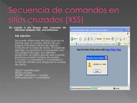 Ppt Administracion De Redes Secunecia De Comandos En Sitios Cruzados