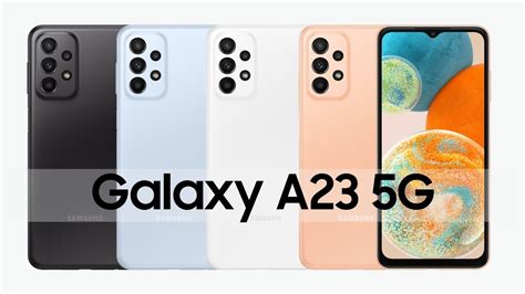 Galaxy A23 5g Color Design A23 5g All Colours Youtube