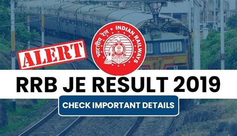 Rrb Je Result Railways To Release First Stage Cbt Result Tomorrow