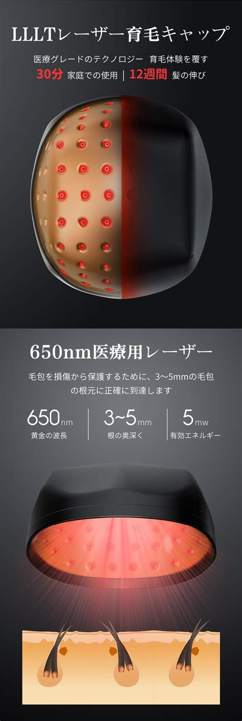 【楽天市場】育毛キャップ 育毛システム81個 赤色 Led 育毛 赤外線led 育毛デバイス 育毛 ヘルメット 薄毛・抜け毛対策 髪 薄毛脱毛