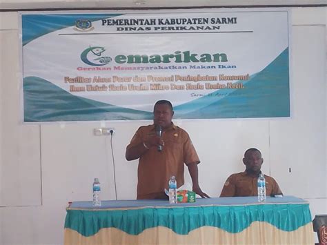 Plt Kepala Dinas Kelautan Dan Perikanan Kabupaten Sarmi Resmi Buka