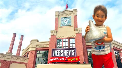 Hershey S Chocolate World Factory Tour Ride Summer 2019 YouTube