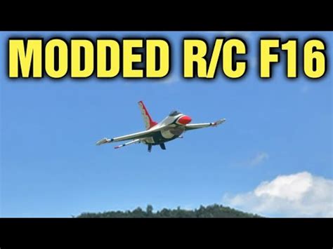 Incredible Performance Trust Vectoring RC EDF F16 Thunderbird Real