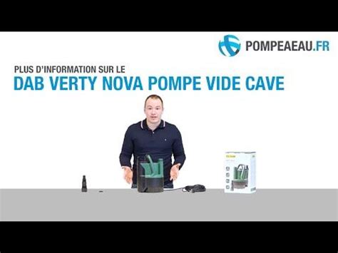 Dab Verty Nova M A Pompe De Relevage Pompeaeau Fr