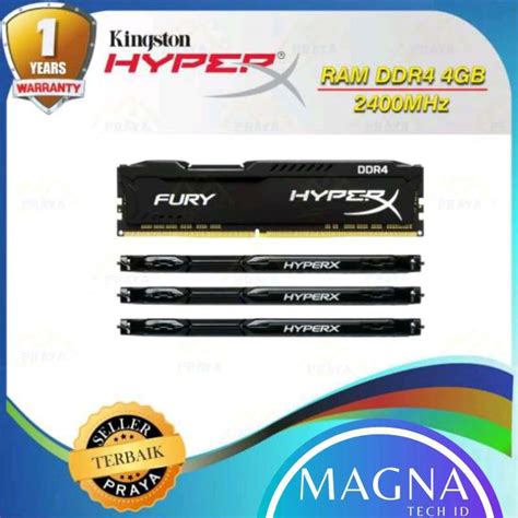 Jual Original Ram Ddr Gb Hyperx Fury Hyper X Kingston Pc Desktop