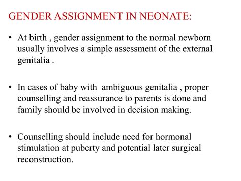 Disorders Of Sex Development DSD Defination Classification CAH AIS