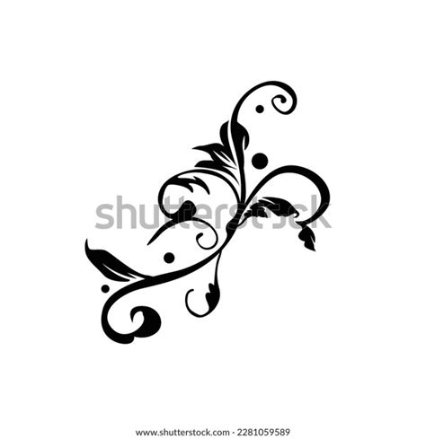 Floral Art Border Corner Clipart Stock Vector (Royalty Free) 2281059589 | Shutterstock