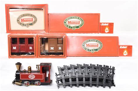 Sold At Auction Mamod Steam Railway Co O Scale Freight Set