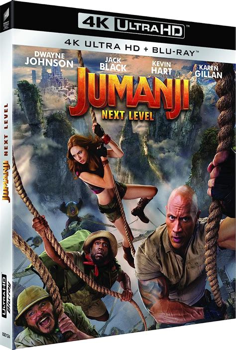 Jumanji 2 Next Level 4k Ultra Hd Blu Ray Fr Import Amazonca