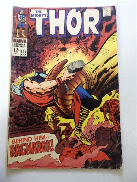 Thor Vg Condition Centerfold Detached At One Staple