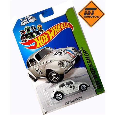 Hot Wheels Volkswagen Beetle Fusca Herbie Tem Tico Shopee Brasil