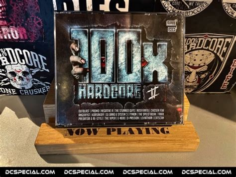 Hardcore CD 2011 100 X Hardcore II DC S Special Hardcore Streetwearshop