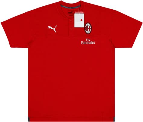 Ac Milan Puma Casuals Polo T Shirt