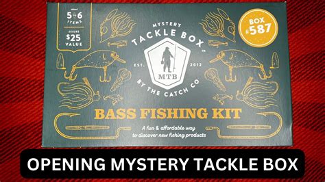 Mystery Tackle Box Bass Fishing Kit Youtube