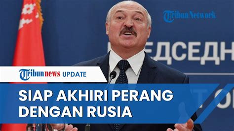 Jika Konflik Ukraina Berakhir Maka Barat Jadi Ancaman Lukashenko Nato