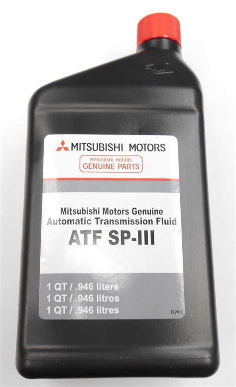 Genuine Mitsubishi Spiii Sp3 And Kia Transmission Fluid Atf 5 Quarts Ebay