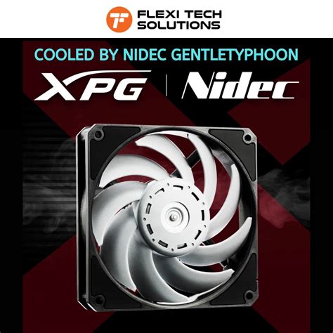 XPG VENTO Pro 120 PWM Case Fan – Flexi Tech
